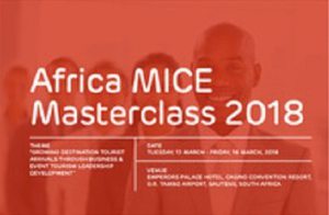 New dates set for Africa MICE Masterclass in Johannesburg, South Africa