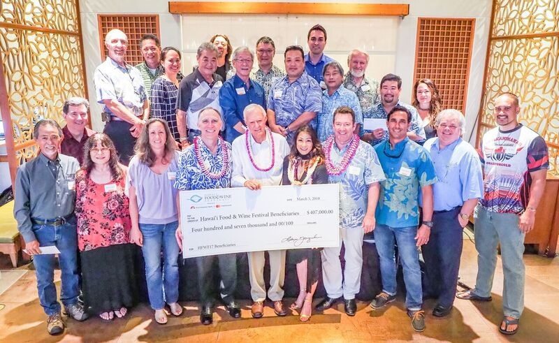 Hawaii Food & Wine Festival raises record $414,000 for charity