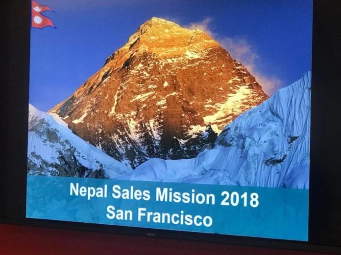 Nepal Tourism impressed San Francisco tonight in a delicious summit