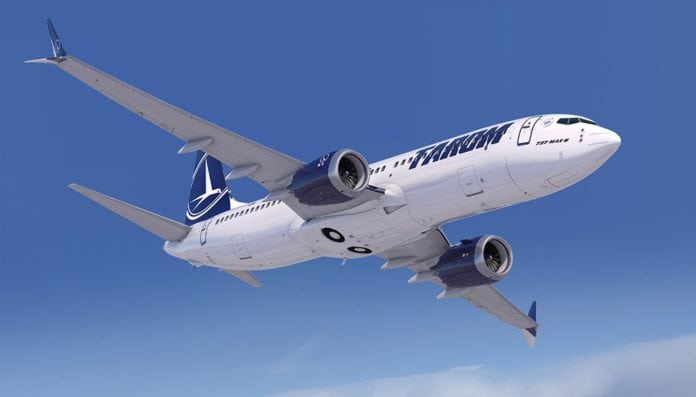 TAROM Romanian Air Transport orders five Boeing 737 MAX 8s