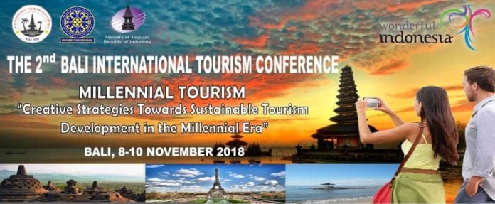 2nd Bali International Tourism Conference to focus on Millennial Tourism
