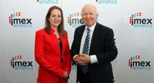 Carina Bauer, CEO, IMEX Group and Ray Bloom, Chairman, IMEX Group