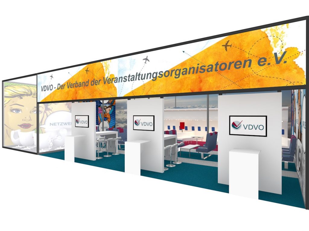 Last-minute top deal: VDVO aircraft in the MICE Hall 7.1a to the ITB 2019