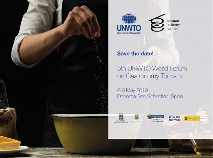 Save the date: 5th UNWTO World Forum on Gastronomy Tourism