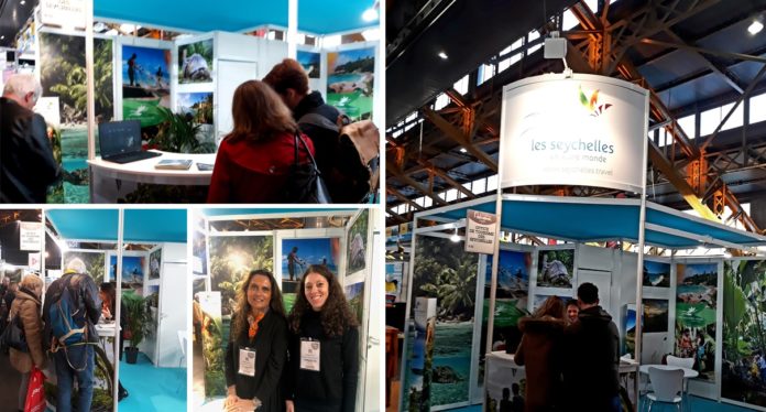 Seychelles Tourism Board at Mahana Tourism Fair in France third-largest city