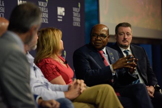 Minister Bartlett addresses global tourism leaders at 2019 World Travel and Tourism Council