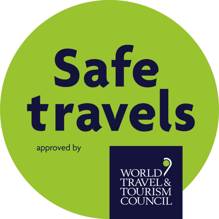 Safe Travels Stamp by WTTC: Rebuilding.travel has a  question