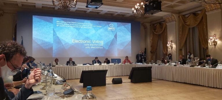 UNWTO European Commission meeting includes WTN Board member Aleksandra Gardasevic-Slavuljica representing Montenegro