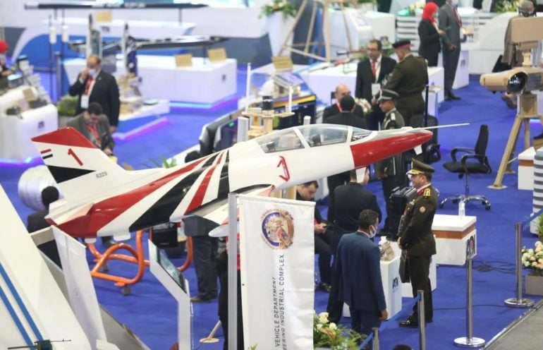 Egypt hosts its primary international air show